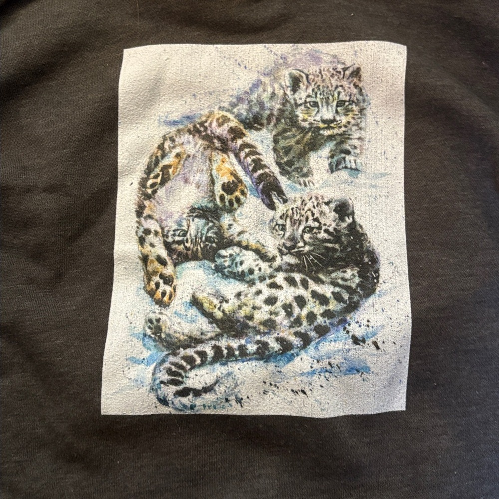 Lane Seven Snow Leopard Hoodie